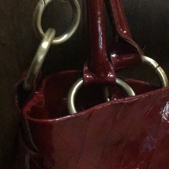 CHARLIE LAPSON Large Satchel Hobo Bag - Picture 6 of 10